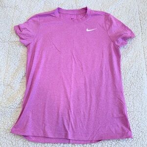 Nike Women's Short Sleeve Tee in Pink